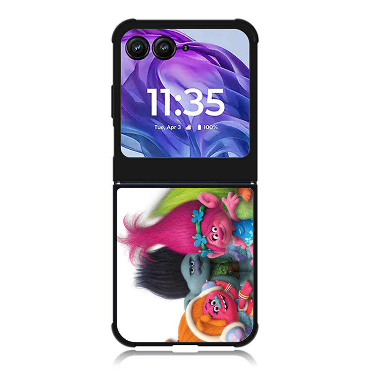 trolls cartoon movie Motorola Moto Razr Plus 2025/2024 Case, Moto Razr 50 Ultra 5G BC1419