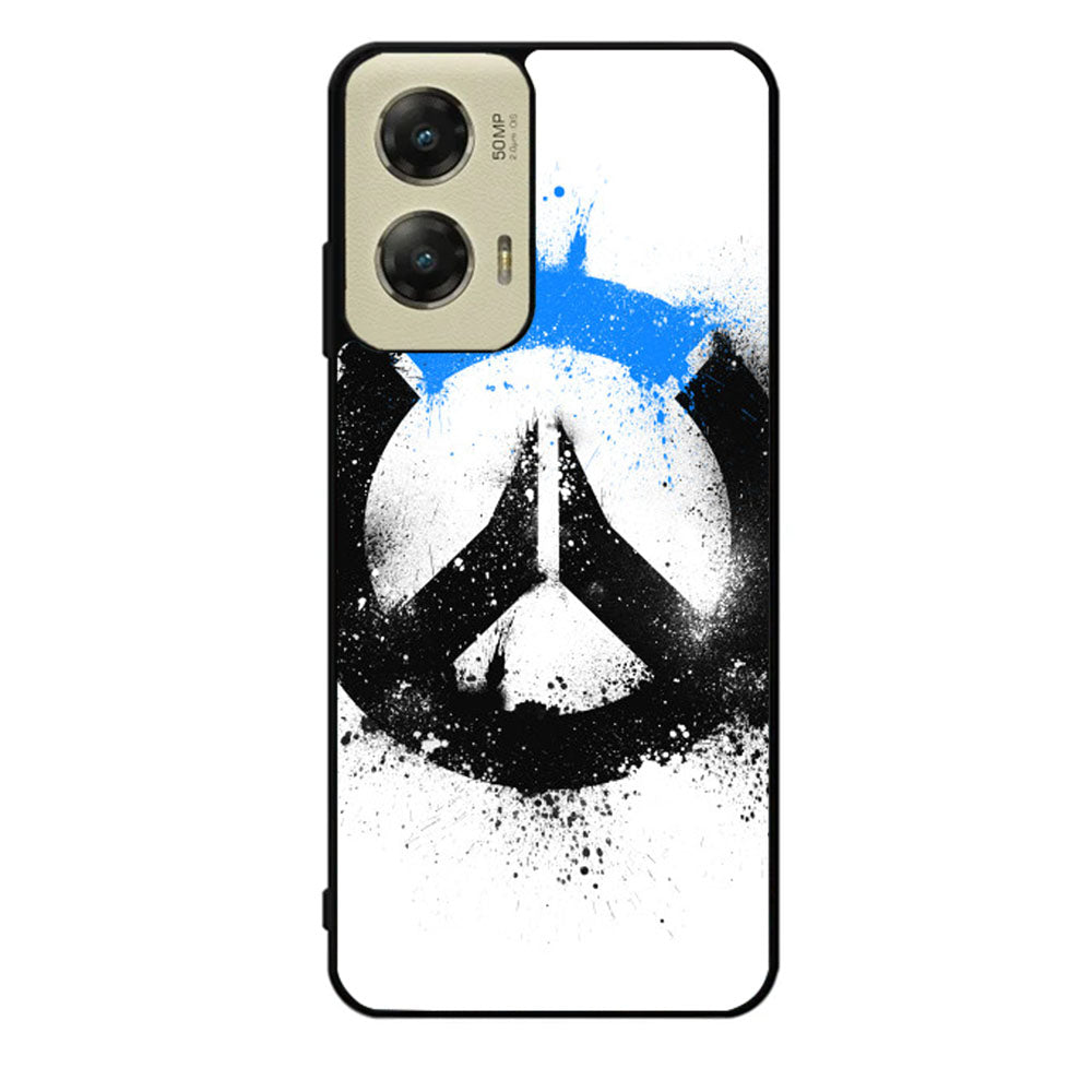 OVERWATCH LOGO BLACK BLUE Case Motorola Moto G Stylus 2024 5G BC1420