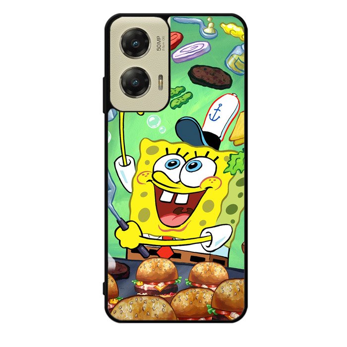Spongebob Squarepants krabby patty Z4679 Motorola Moto G Stylus 5G 2024 Case
