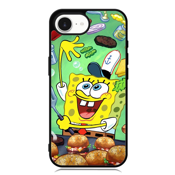 Spongebob Squarepants krabby patty Z4679 iPhone 16e Case