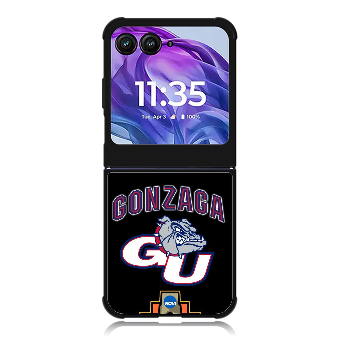 Gonzaga Final Four Champion Motorola Moto Razr 2024 , Moto Razr 50 Case FE1422