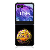la lakers NBA Motorola Moto Razr Plus 2025/2024 Case, Moto Razr 50 Ultra 5G BC1425