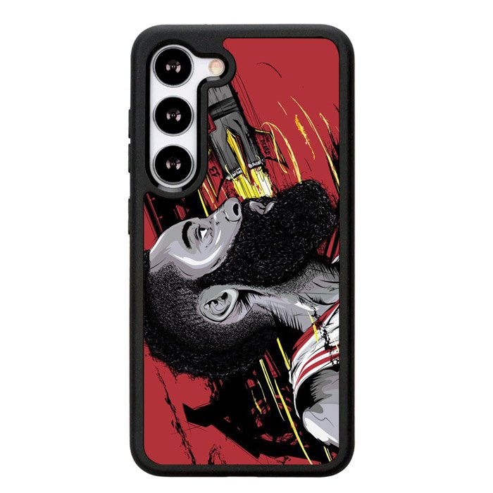 James Harden Rockets Z4764 Samsung Galaxy S25 5G Case
