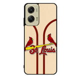 St Louis Cardinals Logo Case Motorola Moto G Stylus 2024 5G BC1433