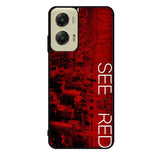 See Red Chicago Bulls Playoffs Z4811 Motorola Moto G Stylus 5G 2024 Case