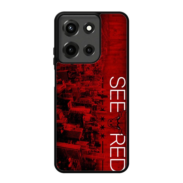 See Red Chicago Bulls Playoffs Z4811 Motorola Moto G 5G 2025 Case