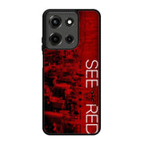 See Red Chicago Bulls Playoffs Z4811 Motorola Moto G 5G 2025 Case