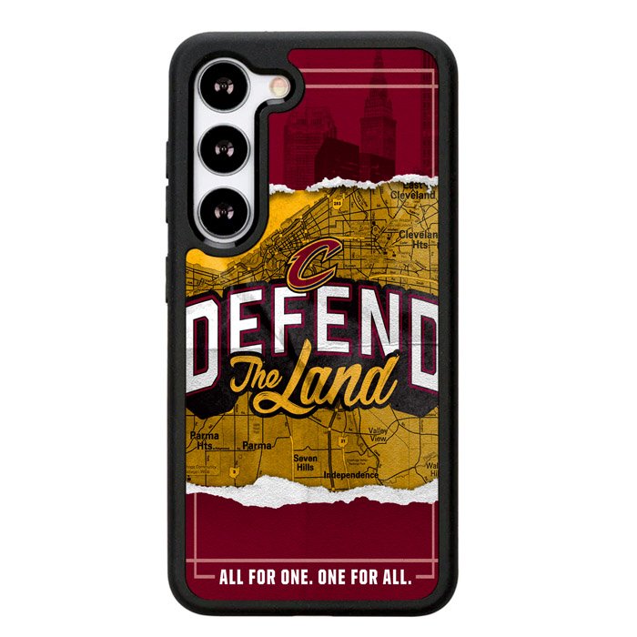 Defend The Land Cavaliers Playoff Z4812 Samsung Galaxy S25 Plus 5G , Samsung Galaxy S25+ 5G Case