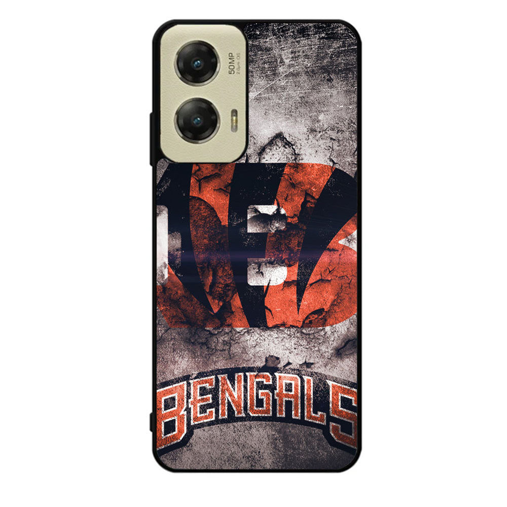 Cincinnati Bengals Logo Case Motorola Moto G Stylus 2024 5G BC1441