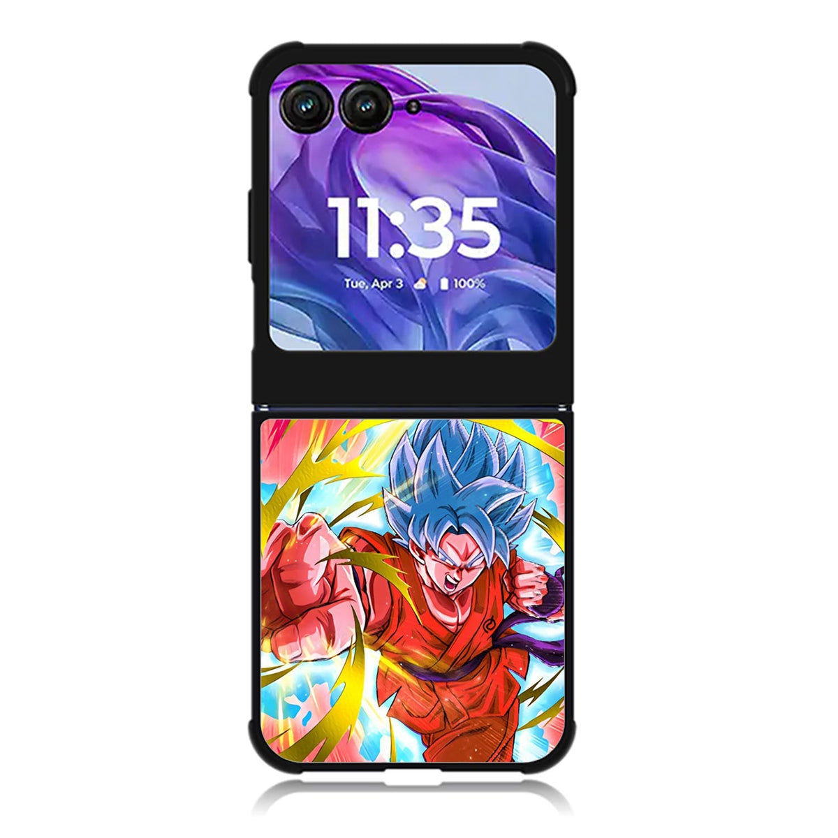 Son goku super saiyan god blue kaioken Motorola Moto Razr 2024 , Moto Razr 50 Case FE1447
