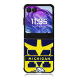 michigan wolverines Motorola Moto Razr Plus 2025/2024 Case, Moto Razr 50 Ultra 5G BC1450