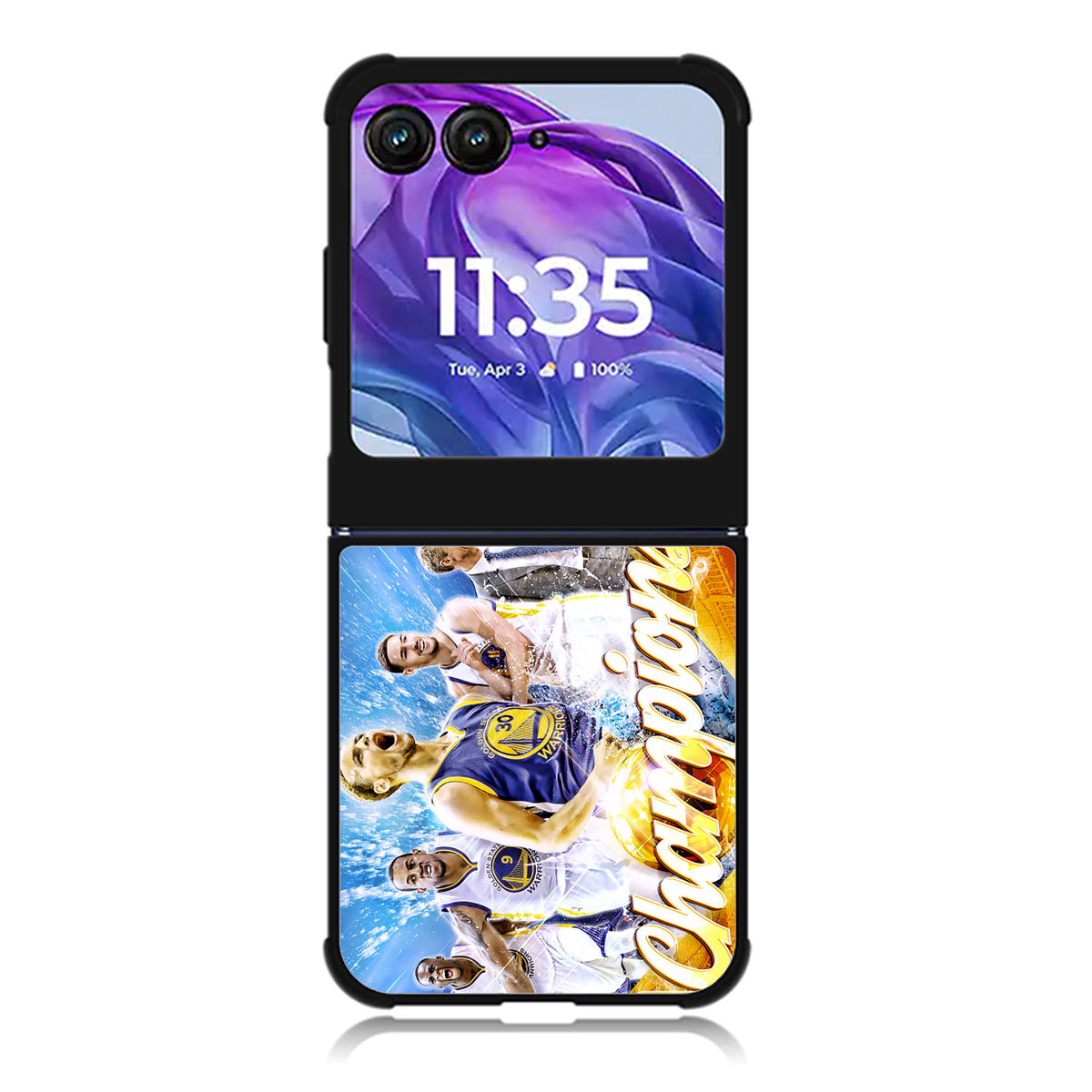 golden state warriors NBA Champions Motorola Moto Razr Plus 2025/2024 Case, Moto Razr 50 Ultra 5G BC1452