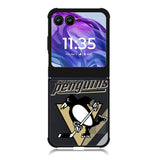Pittsburgh Penguins Motorola Moto Razr Plus 2025/2024 Case, Moto Razr 50 Ultra 5G BC1455