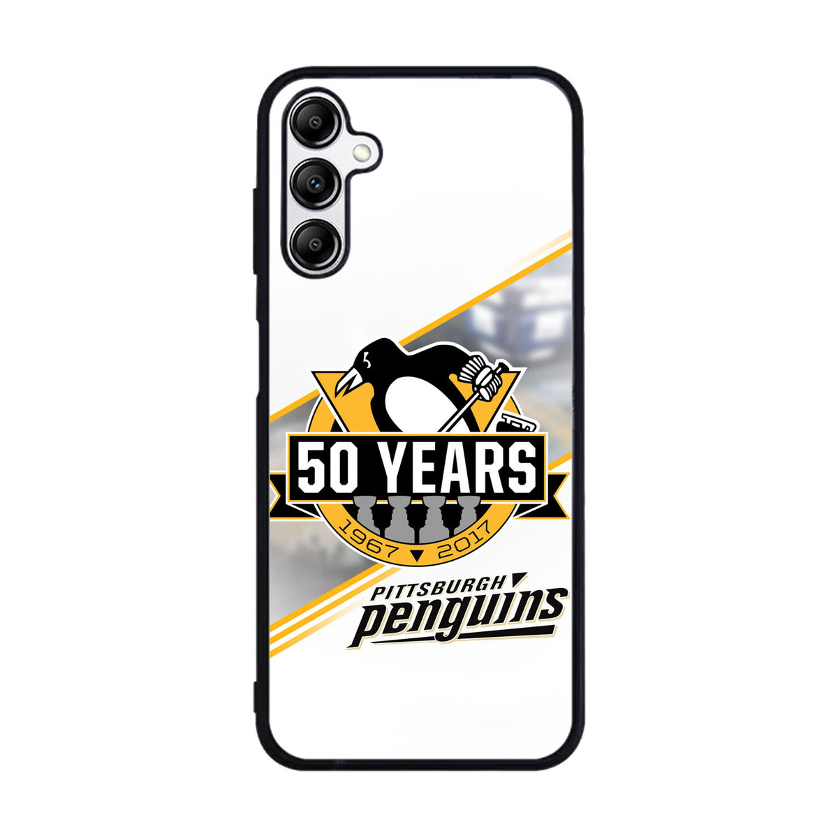 Pittsburgh Penguins logo 50 Years Case Samsung Galaxy A15 BC1456