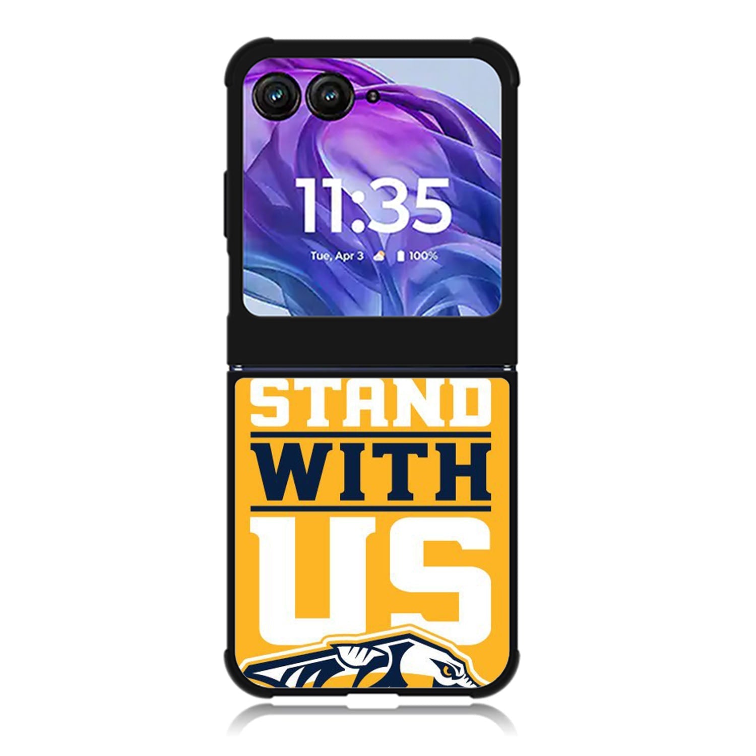 nashville predators stand with us Motorola Moto Razr 2024 , Moto Razr 50 Case FE1459