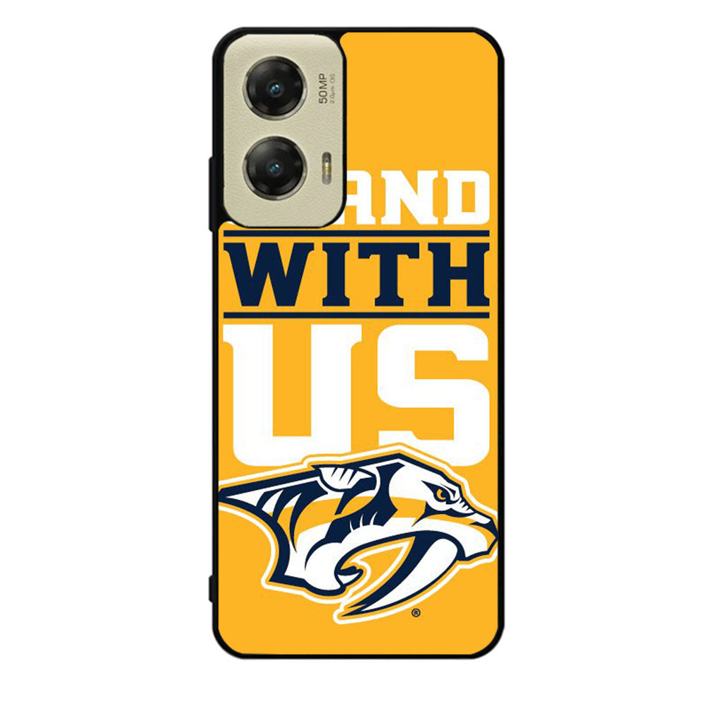 nashville predators stand with us Case Motorola Moto G Stylus 2024 5G BC1459