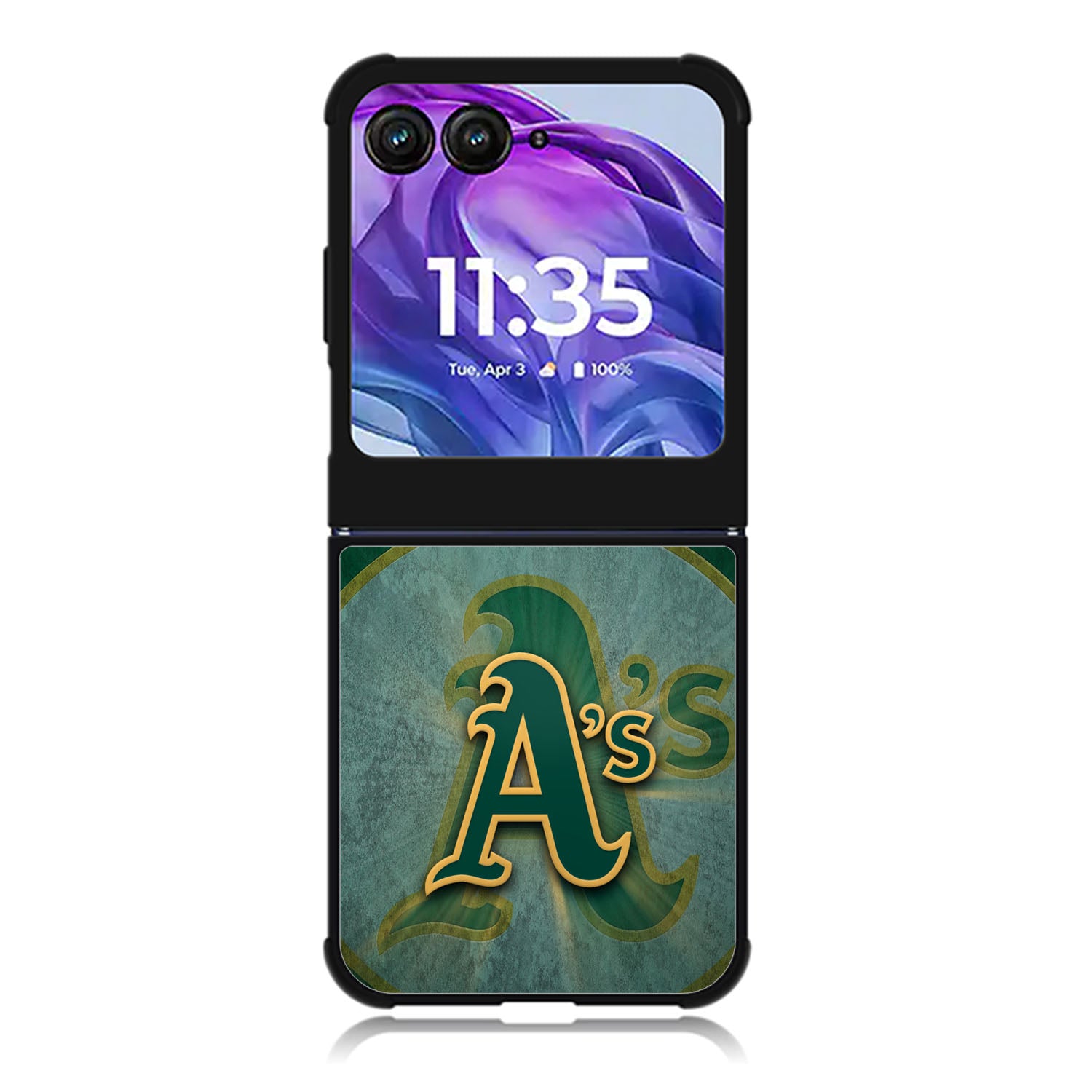 oakland athletics Motorola Moto Razr Plus 2025/2024 Case, Moto Razr 50 Ultra 5G BC1470