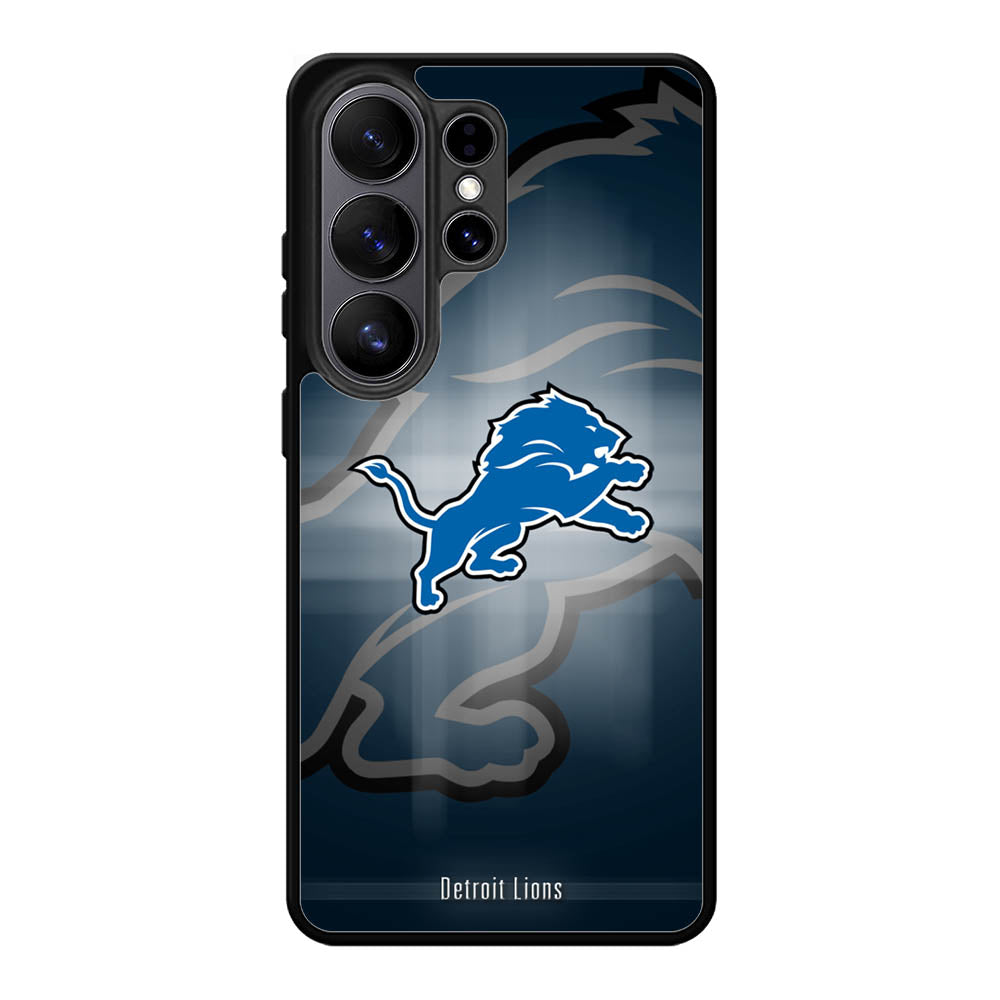 Detroit Lions Nfl Team Logo Case Samsung Galaxy S26 Plus Case DC0505
