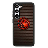 House Targaryen Logo Carbon Z5189 Samsung Galaxy S25 5G Case