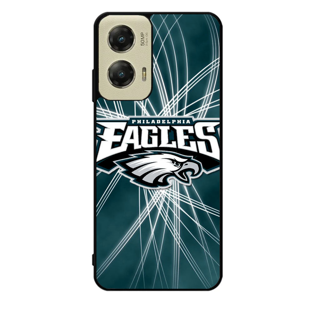 Philadelphia Eagles NFL Logo Case Motorola Moto G Stylus 2024 5G BC1481