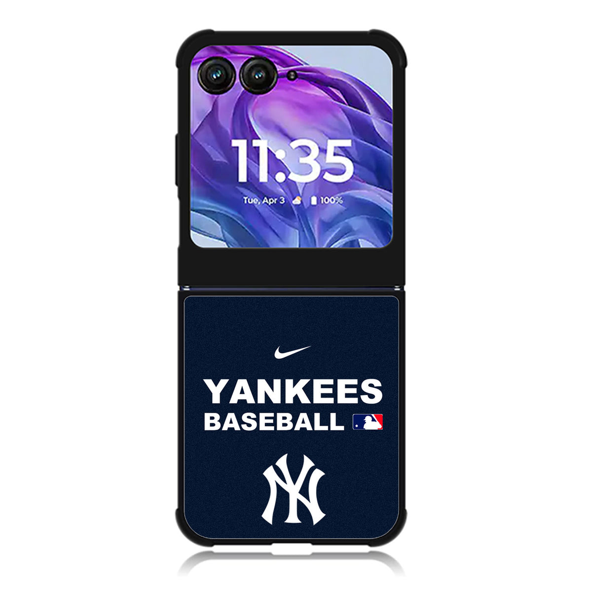 New York Yankees Baseball Motorola Moto Razr Plus 2025/2024 Case, Moto Razr 50 Ultra 5G BC1482
