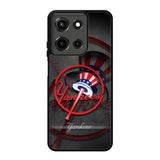 New York Yankees Logo Z5234 Motorola Moto G 5G 2025 Case