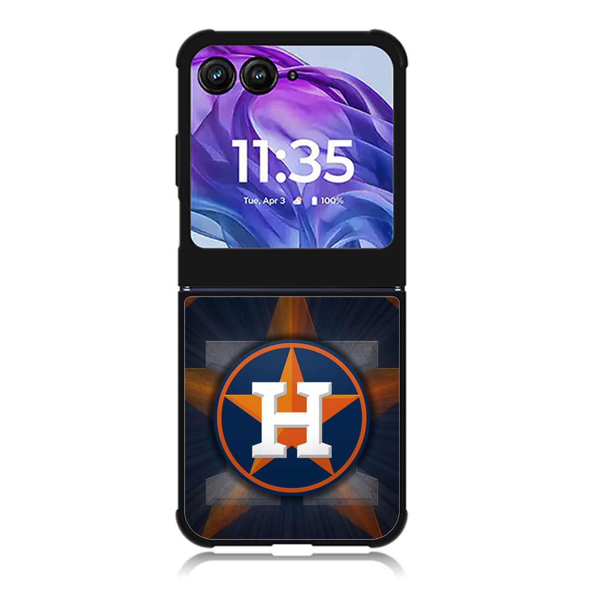 Houston Astros Motorola Moto Razr Plus 2025/2024 Case, Moto Razr 50 Ultra 5G BC1483