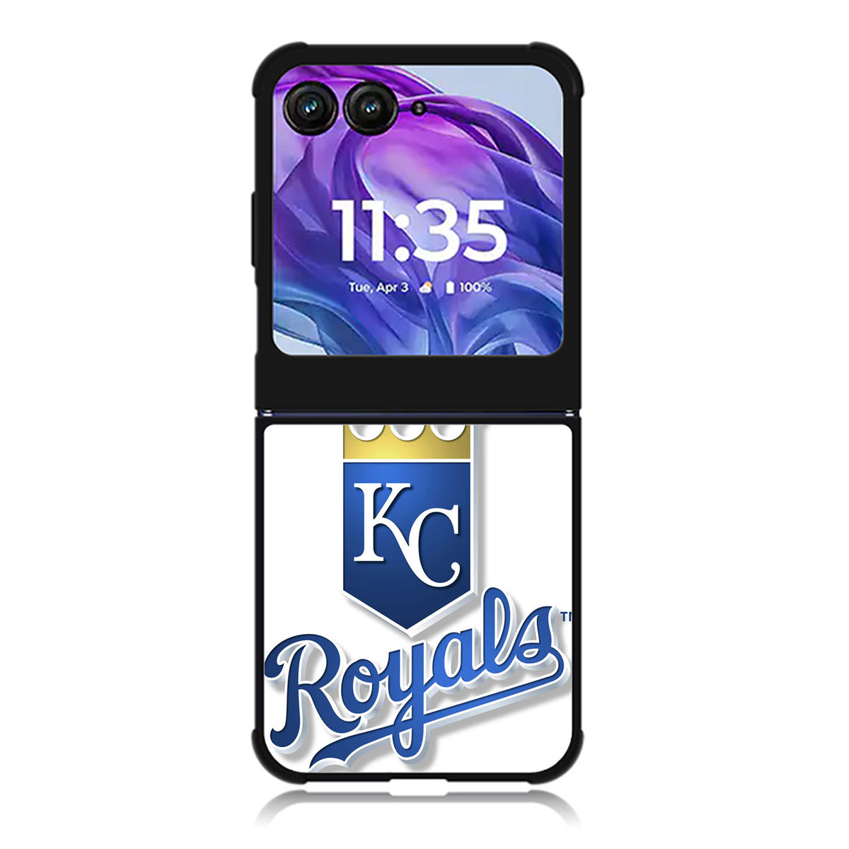 Kansas City Royals Baseball Motorola Moto Razr Plus 2025/2024 Case, Moto Razr 50 Ultra 5G BC1484