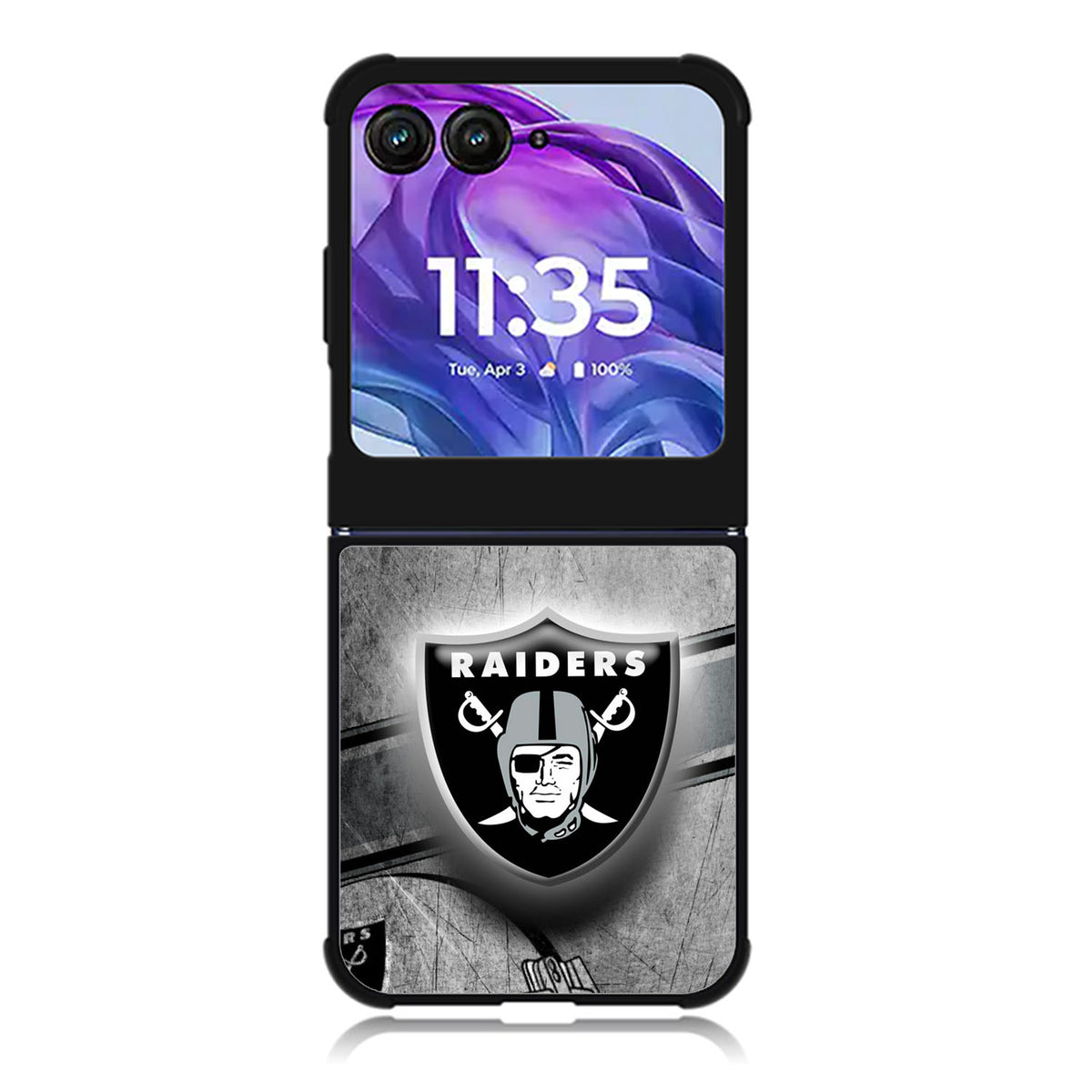 oakland raiders logo Motorola Moto Razr Plus 2025/2024 Case, Moto Razr 50 Ultra 5G BC1494