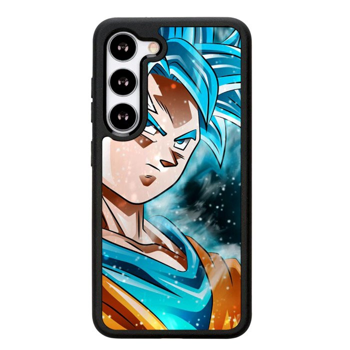 son goku super saiyan god blue Z5275 Samsung Galaxy S25 5G Case