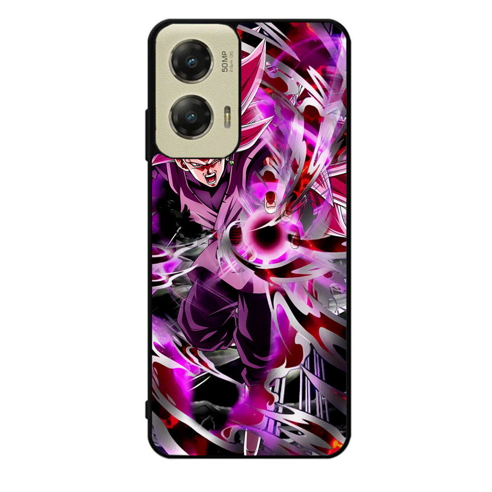 Goku Black Super Saiyan Rose Case Motorola Moto G Stylus 2024 5G BC1495