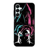 Dragon Ball super son goku black minimalist Z5341 Samsung Galaxy A36 5G Case