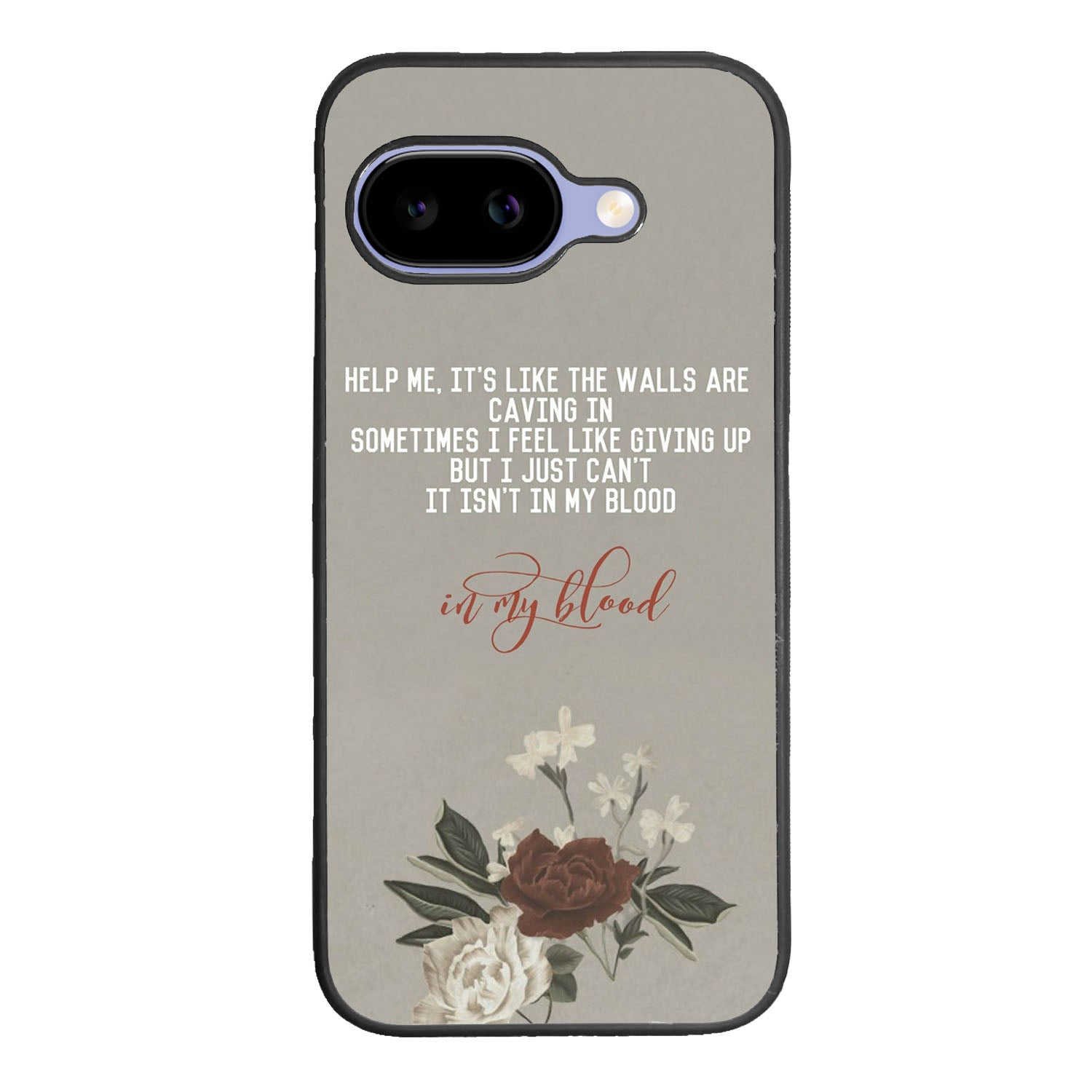 Shawn Mendes In My Blood  lyrics Case Google Pixel 9A BC1510