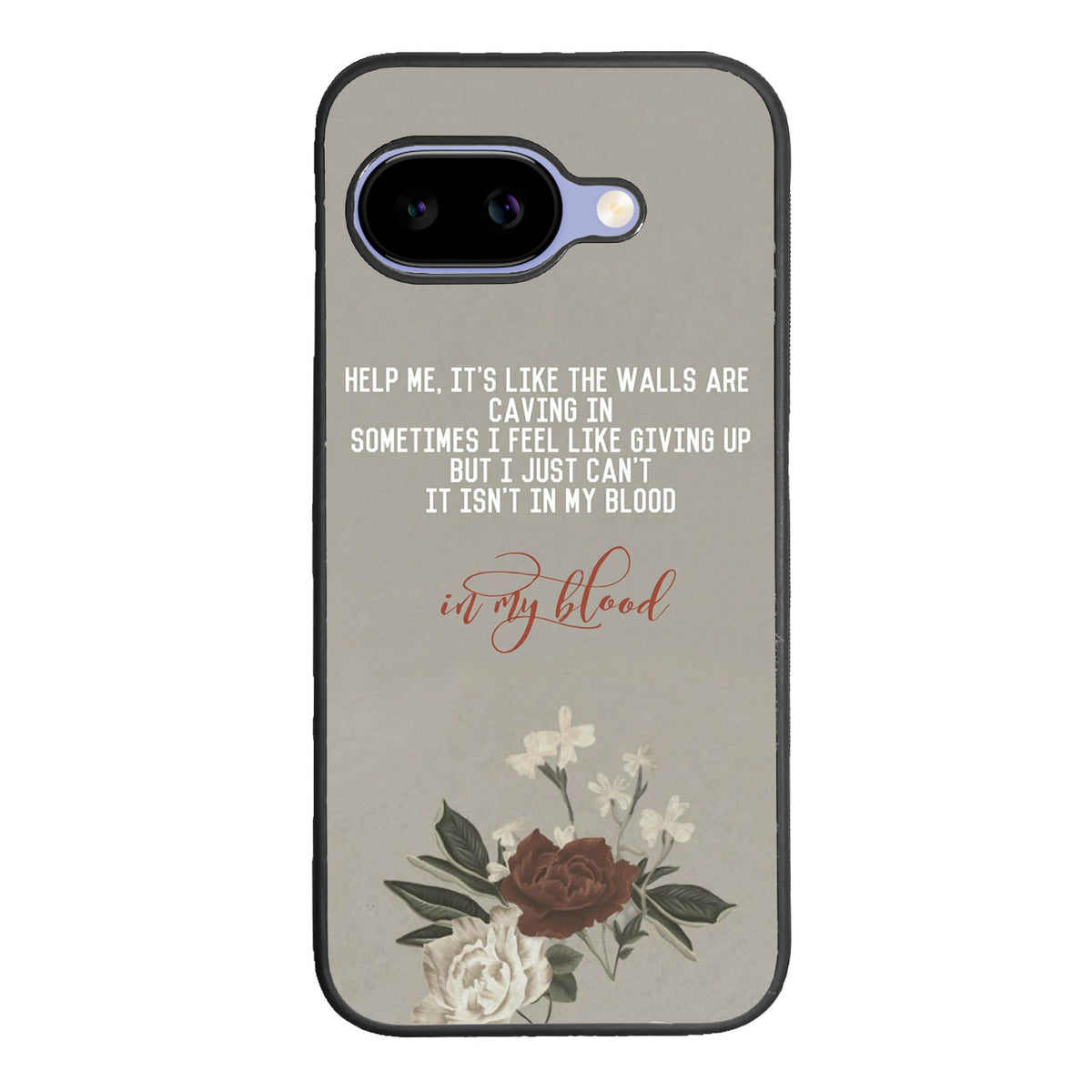 Shawn Mendes In My Blood  lyrics Case Google Pixel 9A BC1510