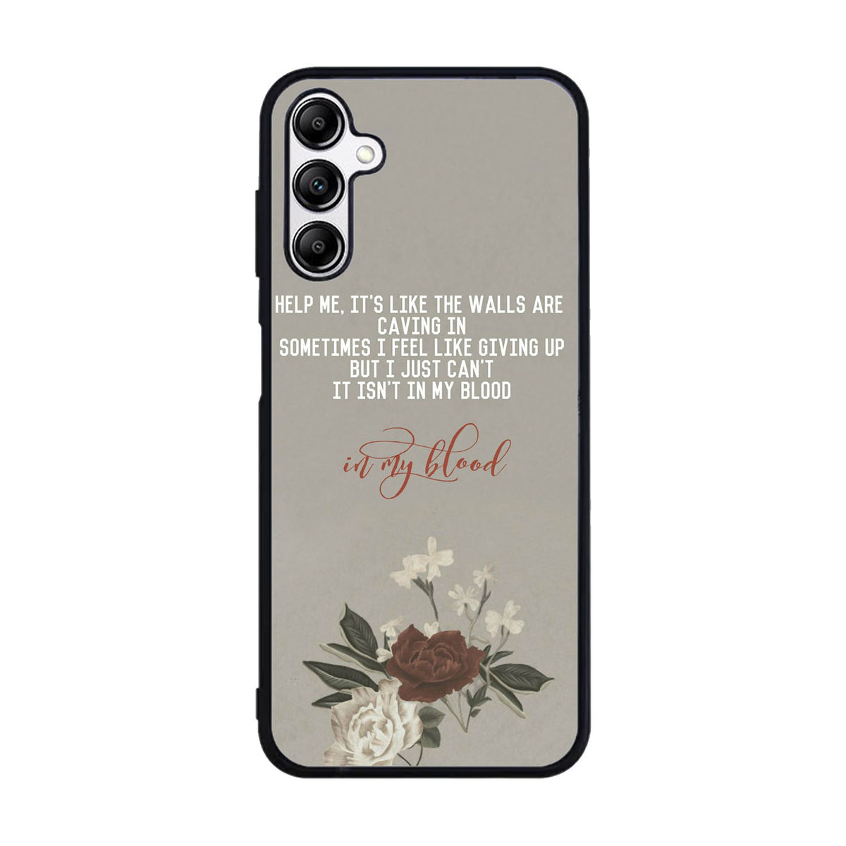 Shawn Mendes In My Blood  lyrics Case Samsung Galaxy A15 BC1510
