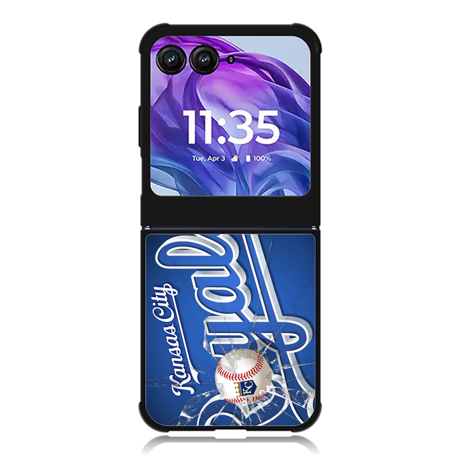 kansas city royals Motorola Moto Razr Plus 2025/2024 Case, Moto Razr 50 Ultra 5G BC1504