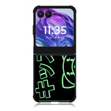 The Weeknd Kiss Land Art Motorola Moto Razr Plus 2025/2024 Case, Moto Razr 50 Ultra 5G BC1503