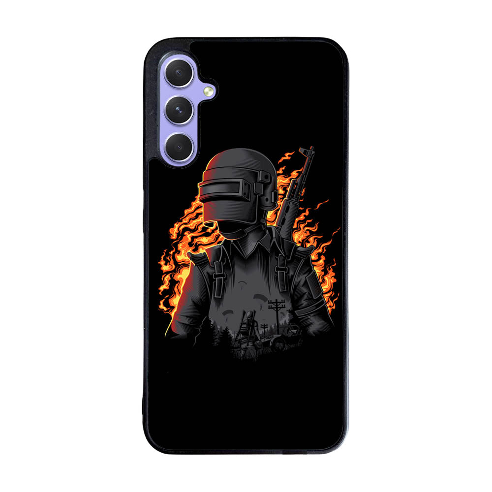 player unknown battlegrounds art PUBG  Case Samsung Galaxy A35 5G BC0969