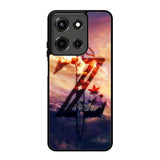 zelda breath of the wild Logo Z4317 Motorola Moto G 5G 2025 Case