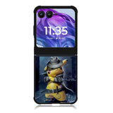 pokemon detective pikachu Motorola Moto Razr Plus 2025/2024 Case, Moto Razr 50 Ultra 5G BC0989