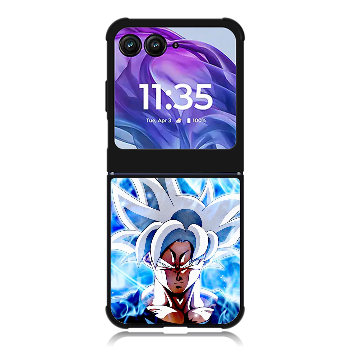 Son Goku mastered Ultra Instinct Motorola Moto Razr Plus 2025/2024 Case, Moto Razr 50 Ultra 5G BC1004