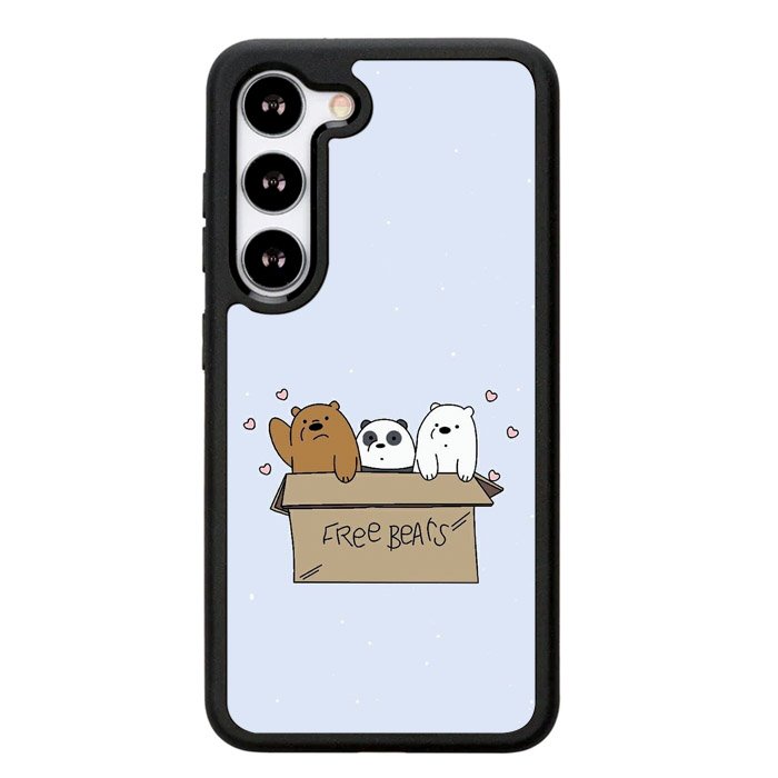 Free we bare bears Z4592 Samsung Galaxy S24 5G Case