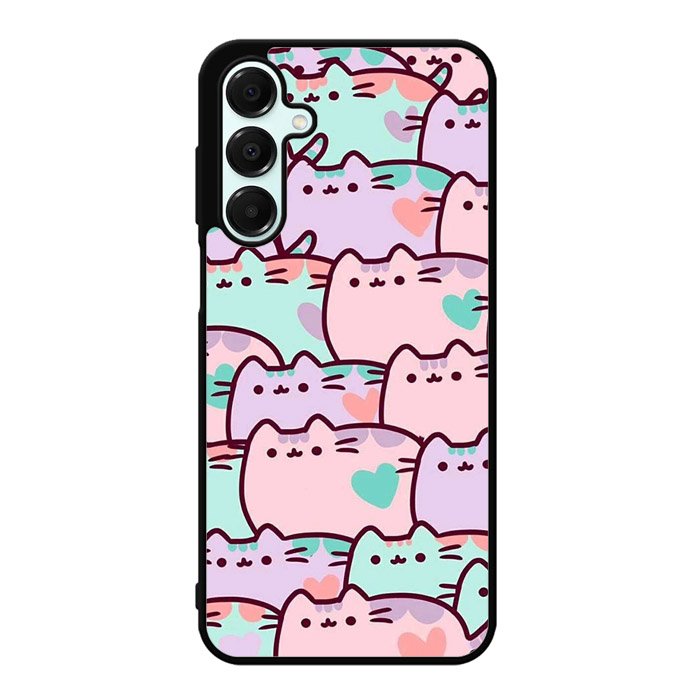 pusheen pattern Z4602 Samsung Galaxy A56 5G Case