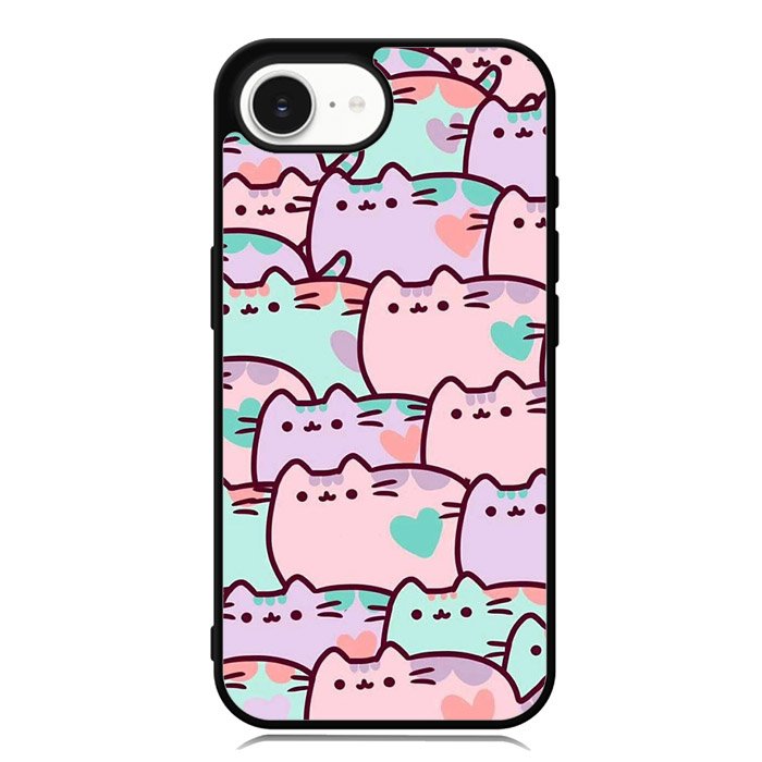 pusheen pattern Z4602 iPhone 16e Case
