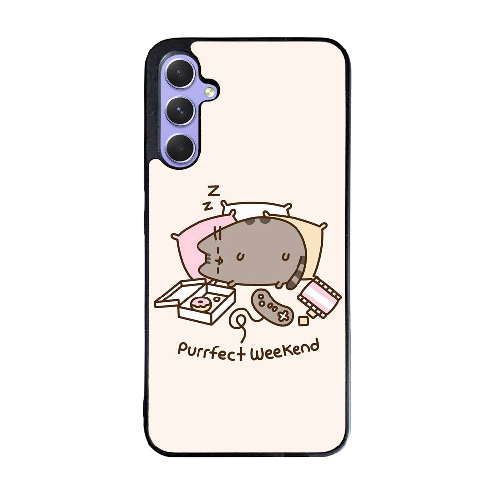 pusheen cat Case Samsung Galaxy A55 5G BC1035