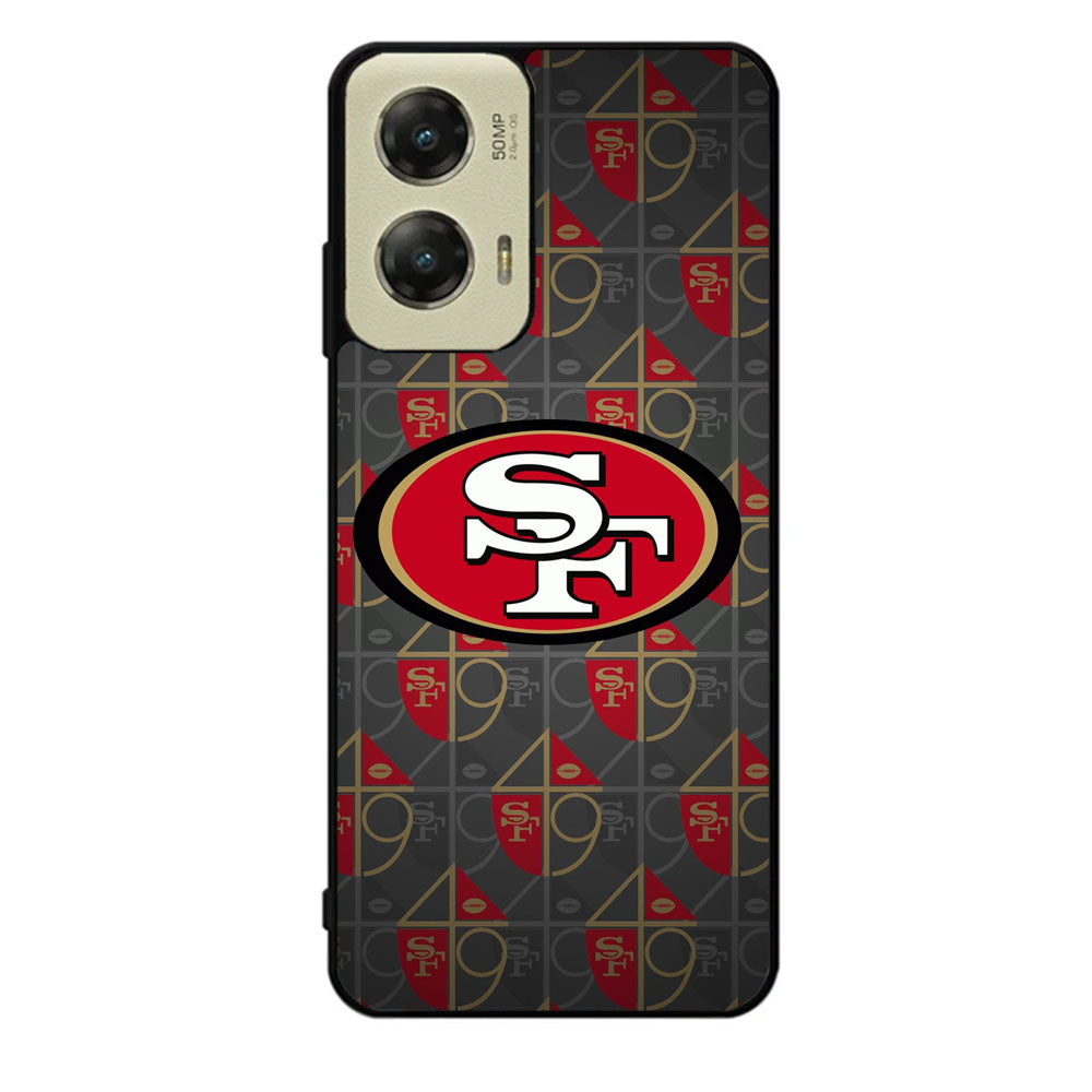 San Francisco 49ers Logo Case Motorola Moto G Stylus 2024 5G BC1037