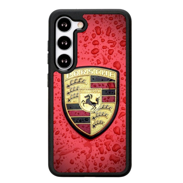 Porsche Car Logo Z4907 Samsung Galaxy S24 Plus 5G , Samsung Galaxy S24+ 5G Case