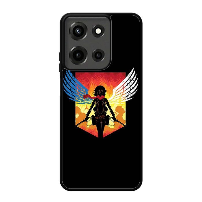 shingeki no kyojin mikasa Z5042 Motorola Moto G 5G 2025 Case
