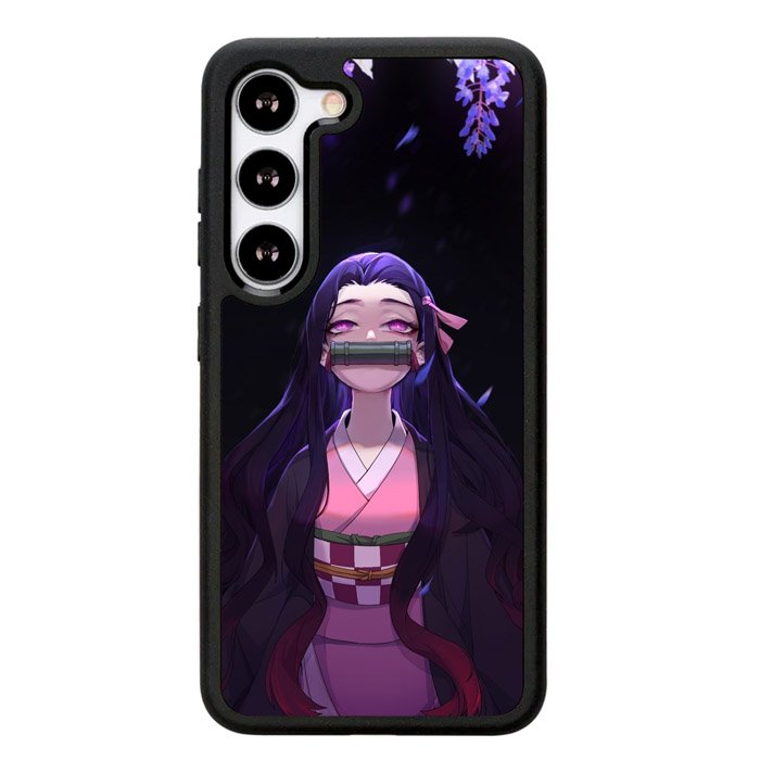 nezuko kimetsu no yaiba Z5063 Samsung Galaxy S24 Plus 5G , Samsung Galaxy S24+ 5G Case