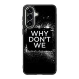 why dont we Logo Z5121 Samsung Galaxy A57 Case